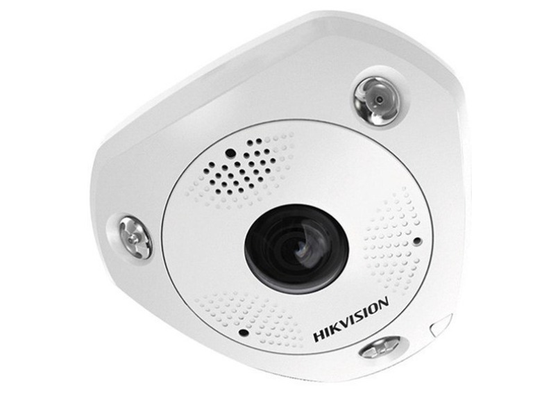 DS-2CD63C2F-IVS 12MP Fisheye Kamera